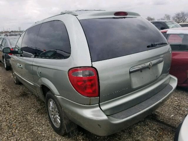 2C8GT64L73R271501 - 2003 CHRYSLER TOWN & COU SILVER photo 3