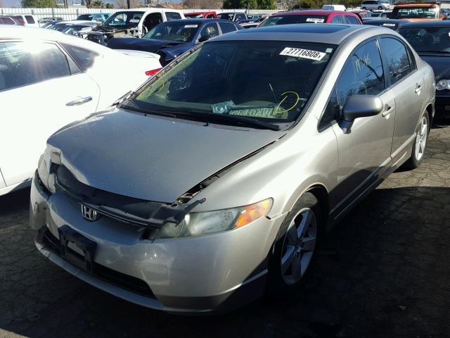 1HGFA16806L114521 - 2006 HONDA CIVIC EX GOLD photo 2