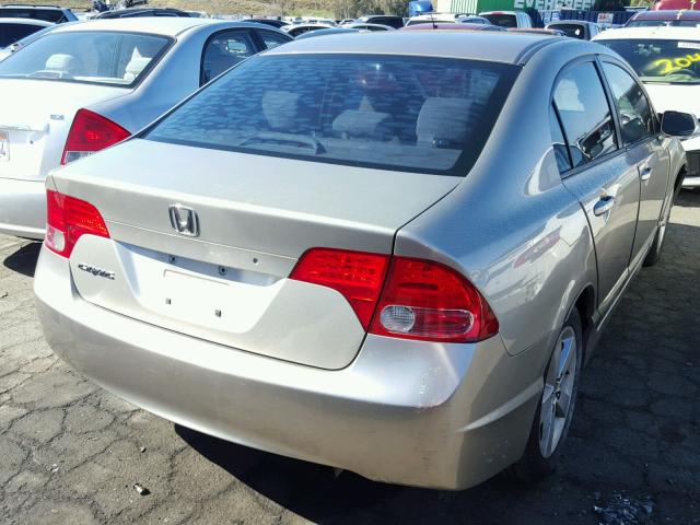 1HGFA16806L114521 - 2006 HONDA CIVIC EX GOLD photo 4