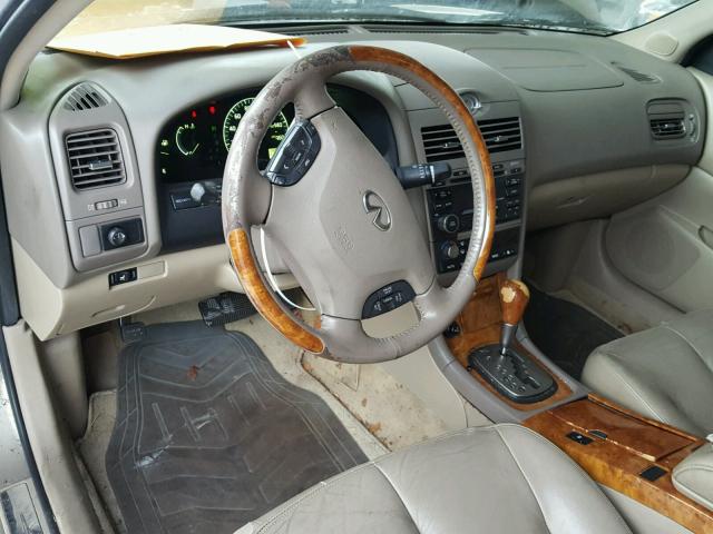 JNKDA31A83T112067 - 2003 INFINITI I35 GOLD photo 9