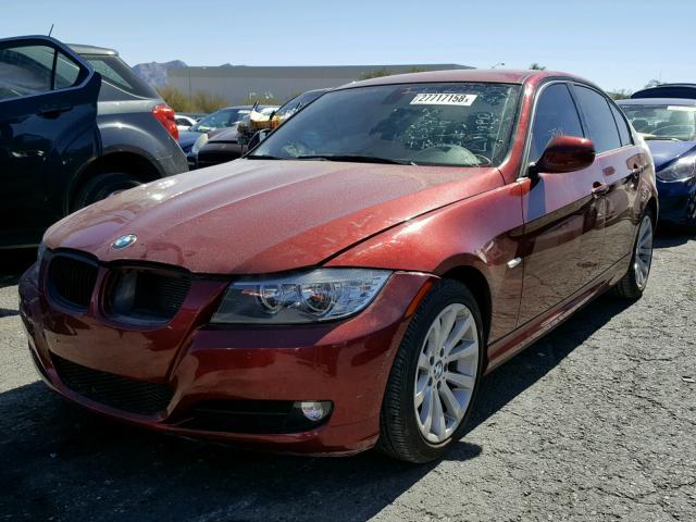 WBAPH5C50BA445442 - 2011 BMW 328 I SULE RED photo 2