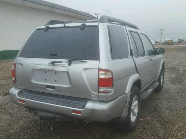 JN8DR09Y53W815798 - 2003 NISSAN PATHFINDER SILVER photo 4