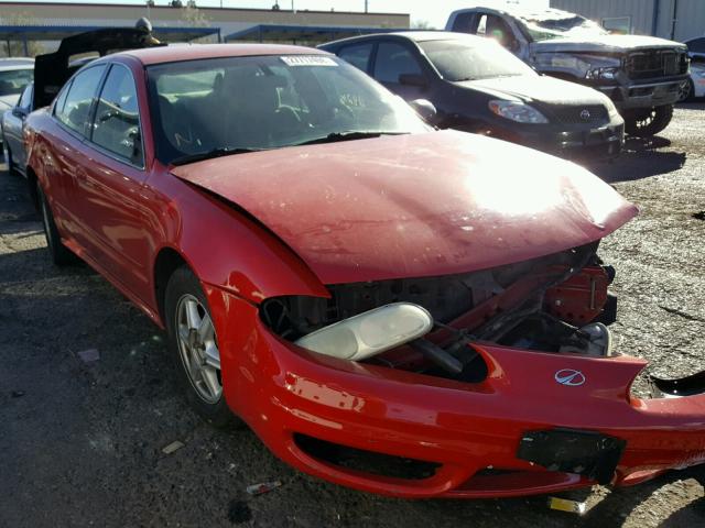 1G3NL52F64C136911 - 2004 OLDSMOBILE ALERO GL RED photo 1