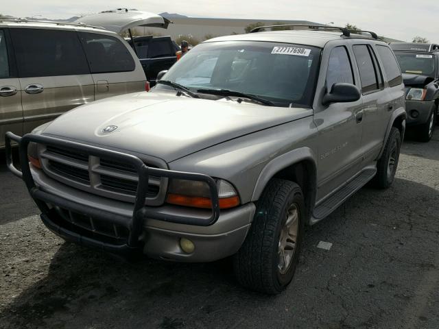 1B4HS28Z41F565598 - 2001 DODGE DURANGO GRAY photo 2