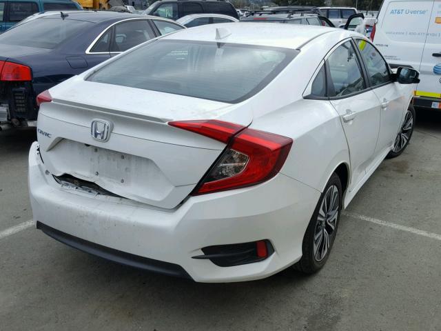 2HGFC1F74HH638773 - 2017 HONDA CIVIC EXL WHITE photo 4