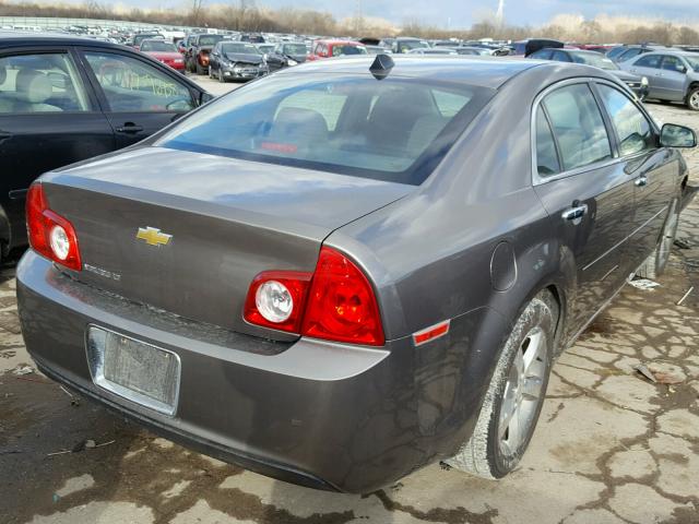 1G1ZC5E01CF186436 - 2012 CHEVROLET MALIBU 1LT BROWN photo 4