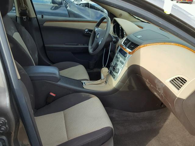 1G1ZC5E01CF186436 - 2012 CHEVROLET MALIBU 1LT 棕色 照片 5