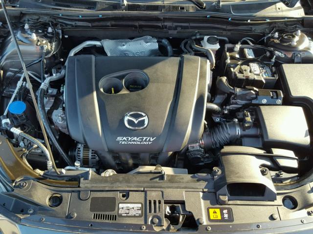 3MZBN1U74HM154689 - 2017 MAZDA 3 SPORT GRAY photo 7