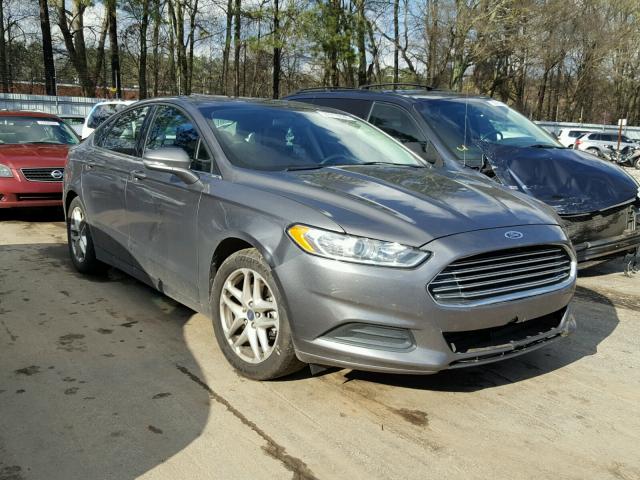 3FA6P0H78DR311761 - 2013 FORD FUSION SE CHARCOAL photo 1