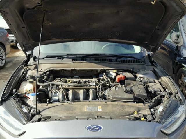 3FA6P0H78DR311761 - 2013 FORD FUSION SE CHARCOAL photo 7