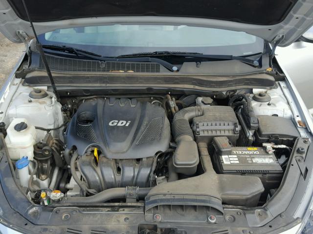 5XXGM4A75DG189304 - 2013 KIA OPTIMA LX SILVER photo 7