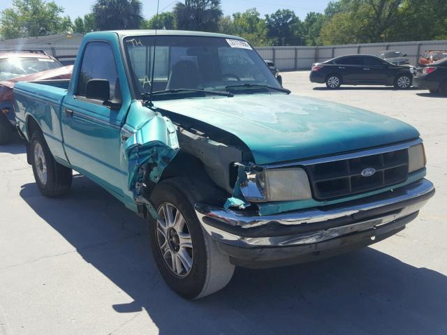 1FTCR10A4RPA65519 - 1994 FORD RANGER GREEN photo 1