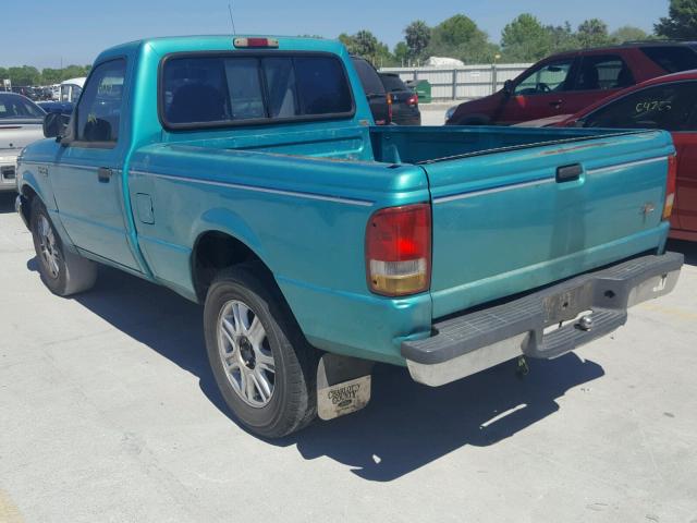 1FTCR10A4RPA65519 - 1994 FORD RANGER GREEN photo 3