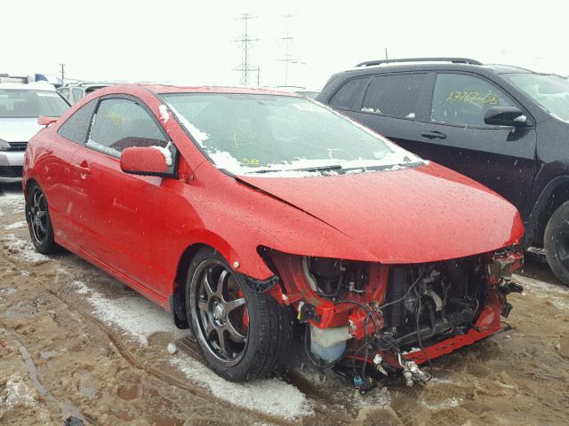 2HGFG21538H708148 - 2008 HONDA CIVIC SI RED photo 1