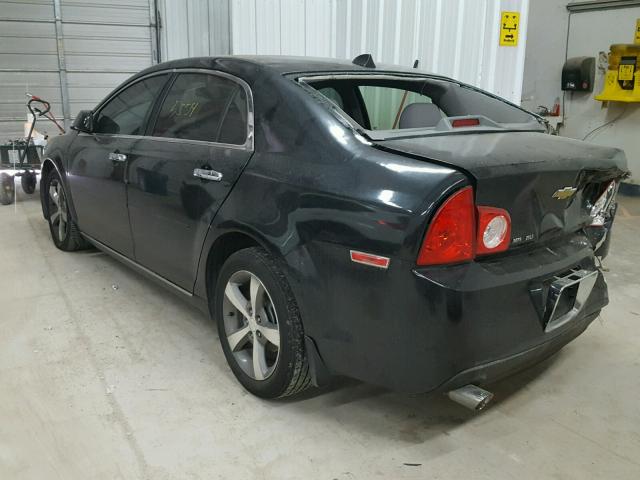 1G1ZC5E05CF321286 - 2012 CHEVROLET MALIBU 1LT 黑色 照片 3