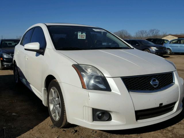 3N1AB6AP4BL620579 - 2011 NISSAN SENTRA 2.0 WHITE photo 1