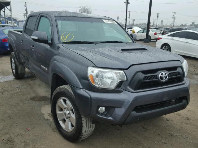 3TMKU4HN6FM046345 - 2015 TOYOTA TACOMA DOU GRAY photo 1