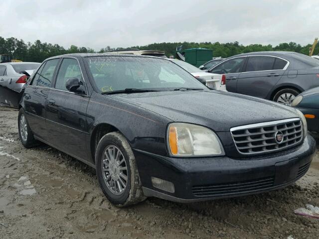 1G6KE57Y54U152876 - 2004 CADILLAC DEVILLE DH BLACK photo 1