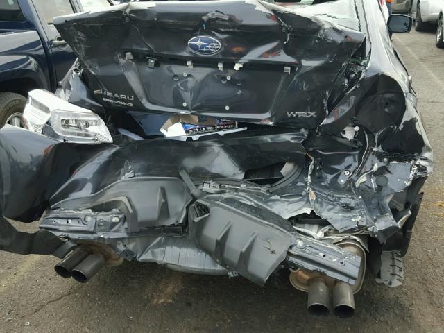 JF1VA1B63H9819737 - 2017 SUBARU WRX GRAY photo 9