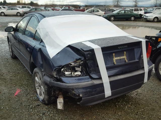 YV1RS58D412038904 - 2001 VOLVO S60 2.4T BLUE photo 3