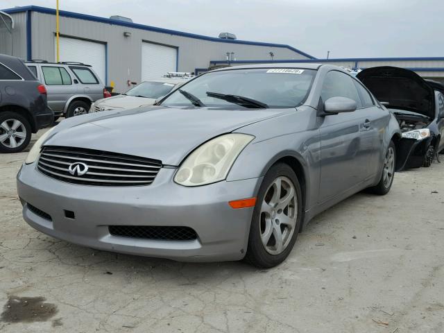 JNKCV54E36M707112 - 2006 INFINITI G35 GRAY photo 2