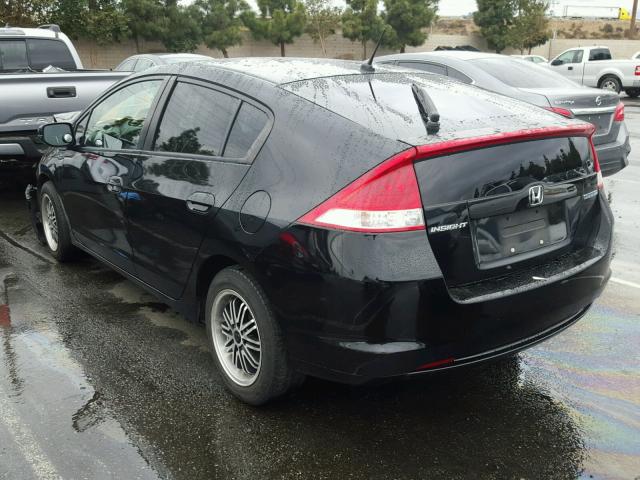 JHMZE2H55BS005947 - 2011 HONDA INSIGHT LX BLACK photo 3