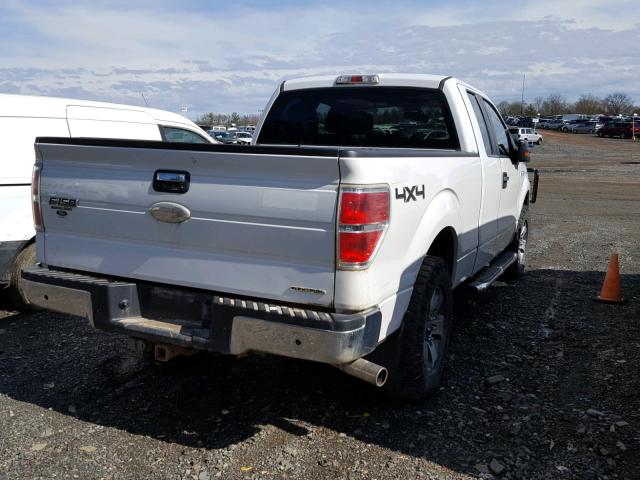 1FTFX1EF2CFA06182 - 2012 FORD F150 SUPER WHITE photo 4