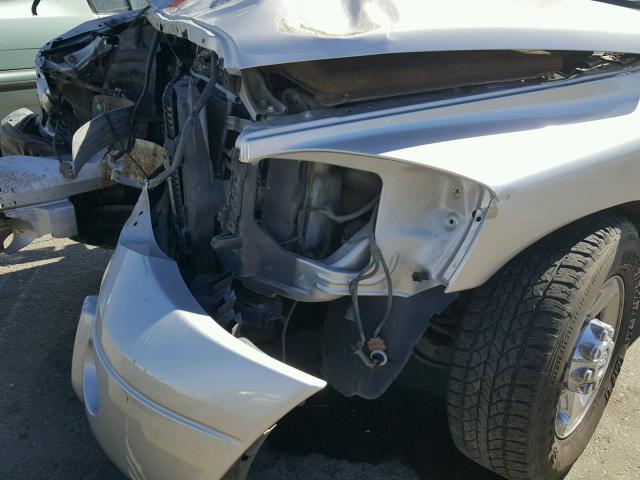 3D7KR28C96G287194 - 2006 DODGE RAM 2500 S SILVER photo 10