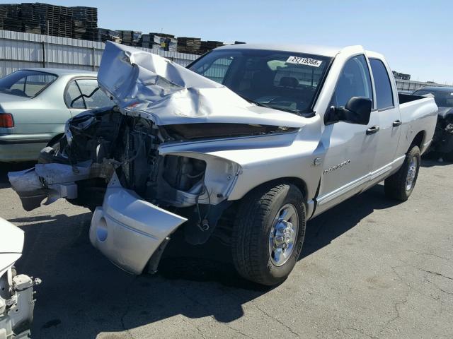3D7KR28C96G287194 - 2006 DODGE RAM 2500 S SILVER photo 2