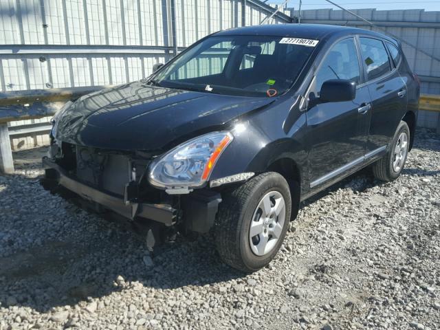 JN8AS5MT3DW532169 - 2013 NISSAN ROGUE S BLACK photo 2