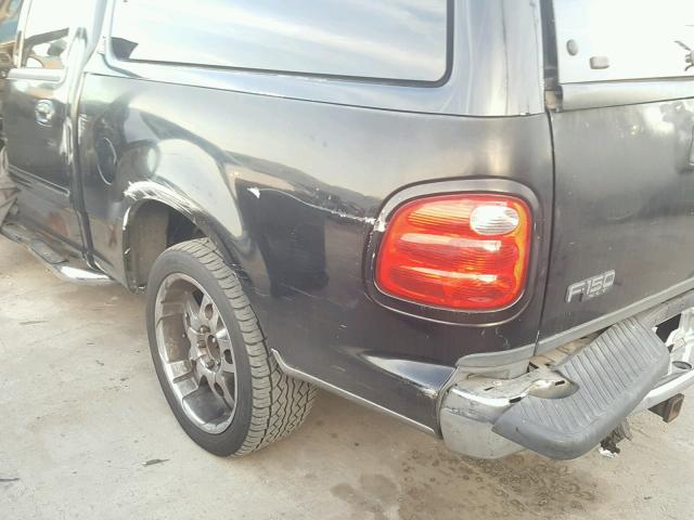 1FTRW07642KE35157 - 2002 FORD F150 SUPER BLACK photo 9