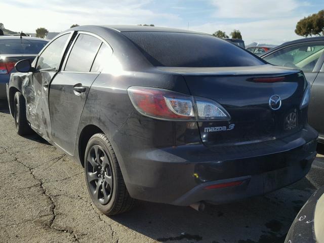 JM1BL1UG8B1496465 - 2011 MAZDA 3 I BLACK photo 3