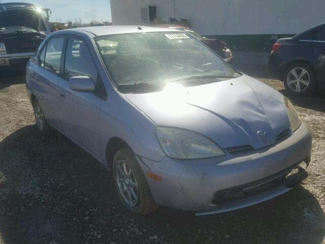 JT2BK18U020065670 - 2002 TOYOTA PRIUS BLUE photo 1