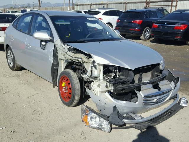 KMHDU4AD0AU883294 - 2010 HYUNDAI ELANTRA BL SILVER photo 1