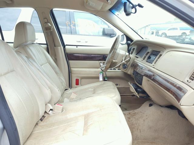 2MEFM75V38X658936 - 2008 MERCURY GRAND MARQ TAN photo 5