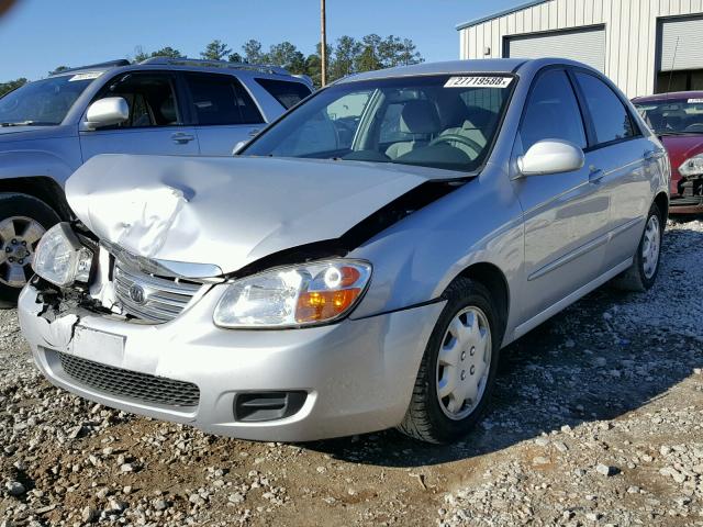 KNAFE121175452220 - 2007 KIA SPECTRA EX SILVER photo 2