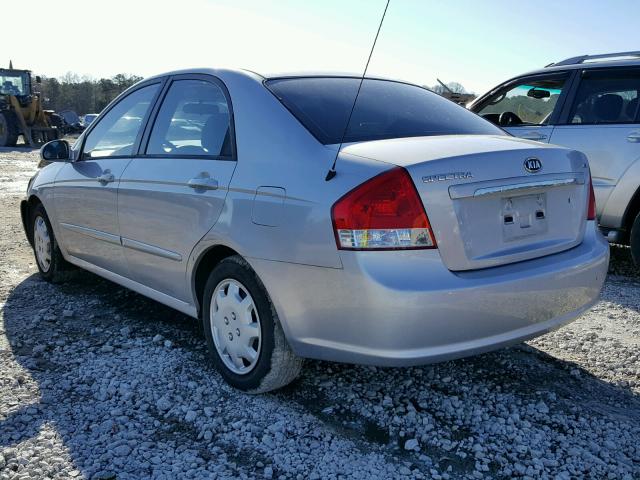 KNAFE121175452220 - 2007 KIA SPECTRA EX SILVER photo 3