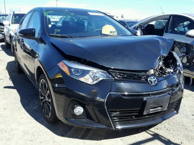 5YFBURHEXGP494496 - 2016 TOYOTA COROLLA L BLACK photo 1