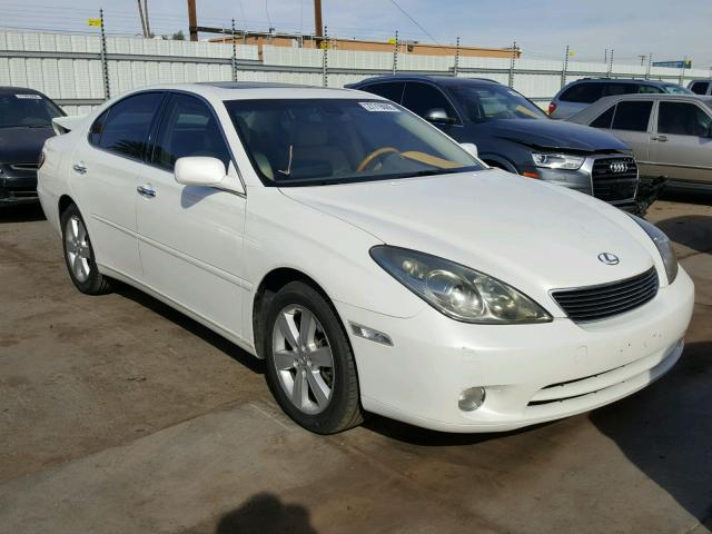 JTHBA30G565152564 - 2006 LEXUS ES 330 WHITE photo 1