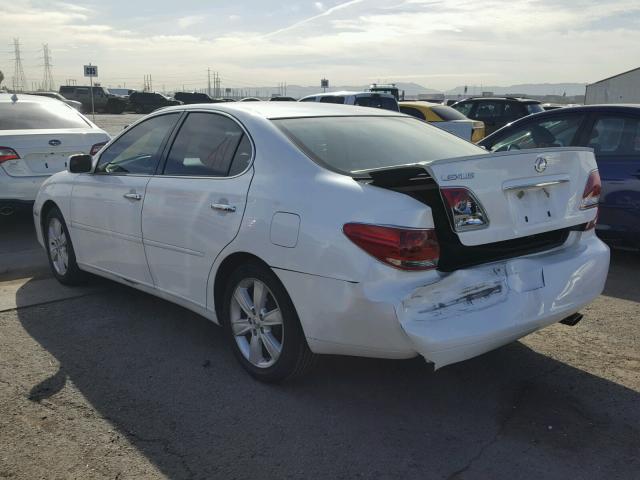 JTHBA30G565152564 - 2006 LEXUS ES 330 WHITE photo 3