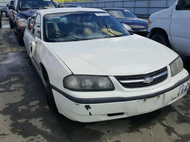 2G1WF52E359203971 - 2005 CHEVROLET IMPALA WHITE photo 1