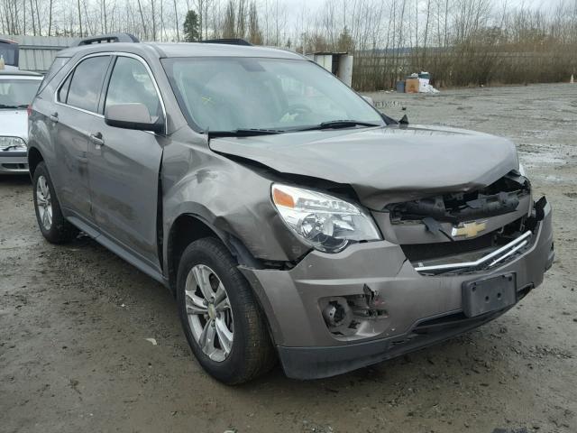 2CNALDEW1A6346563 - 2010 CHEVROLET EQUINOX LT BROWN photo 1