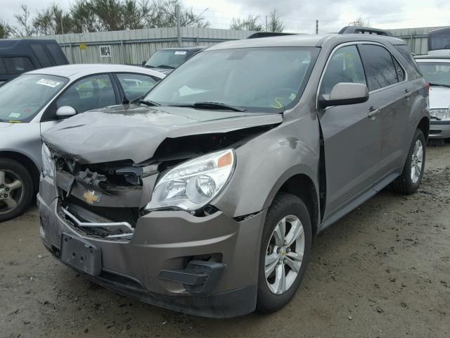 2CNALDEW1A6346563 - 2010 CHEVROLET EQUINOX LT BROWN photo 2