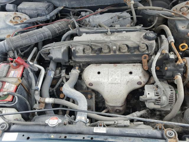 1HGCG5676YA141978 - 2000 HONDA ACCORD SE GREEN photo 7