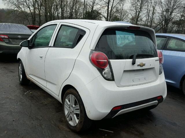 KL8CD6S93DC540049 - 2013 CHEVROLET SPARK 1LT Белый фото 3