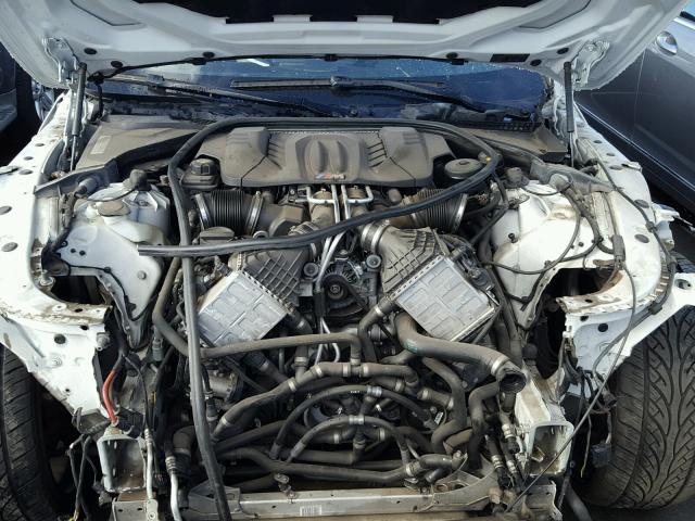 WBSLZ9C58FD651319 - 2015 BMW M6 WHITE photo 7