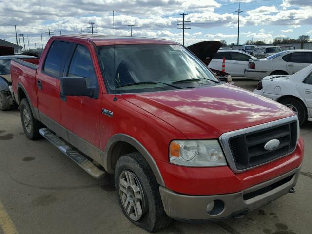 1FTPW14506KB61681 - 2006 FORD F150 SUPER RED photo 1