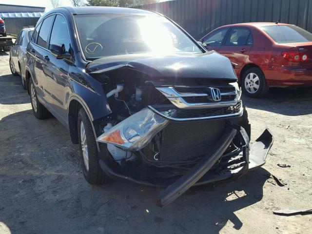 5J6RE4H7XBL076659 - 2011 HONDA CR-V EXL BLACK photo 1
