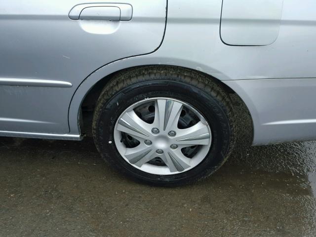 2HGES26773H504580 - 2003 HONDA CIVIC EX ვერცხლისფერი ფოტო 9