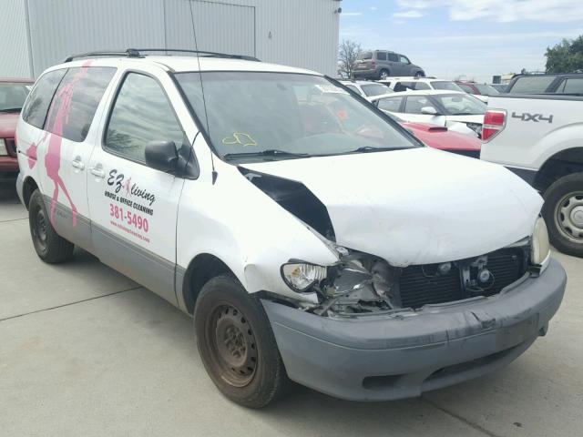 4T3ZF13C51U383545 - 2001 TOYOTA SIENNA LE WHITE photo 1